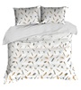 Linolux dekbedovertrek Feathers grey 