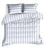 Livello dekbedovertrek Beach Stripe blauw 