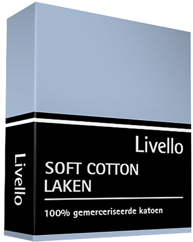 Livello laken soft cotton blue 