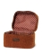 Essenza beautycase Tracy Teddy leather brown open