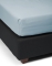 Essenza hoeslaken Minte iceblue detail 