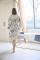 Pip Studio badjas Secret garden white sfeer