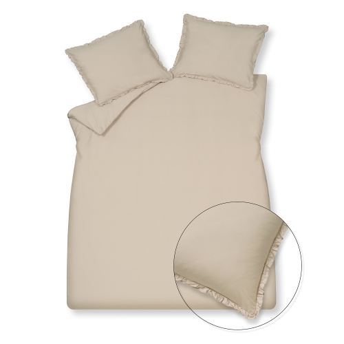 Vandyck dekbedovertrek Pure 83 Ruffle linen