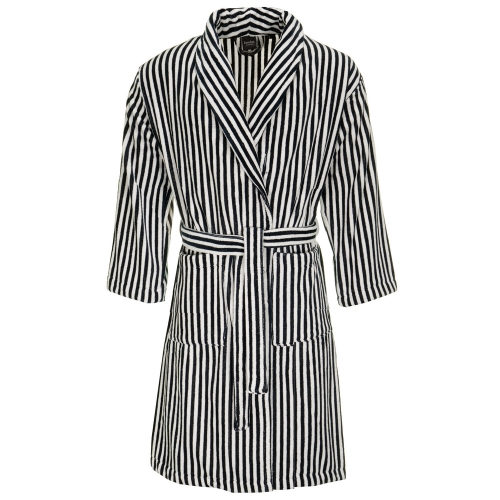Linolux badjas Fiore stripe navy