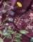 Essenza dekbedovertrek Augustina mauve wine detail 