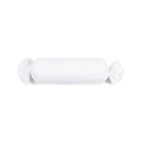 Linolux nekrolsloop Pompom wit 15x40