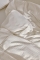 Linolux dekbedovertrek Crinkle wit detail