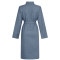 Linolux badjas Pique dark blue achterkant 