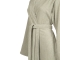 Linolux badjas Saga green detail